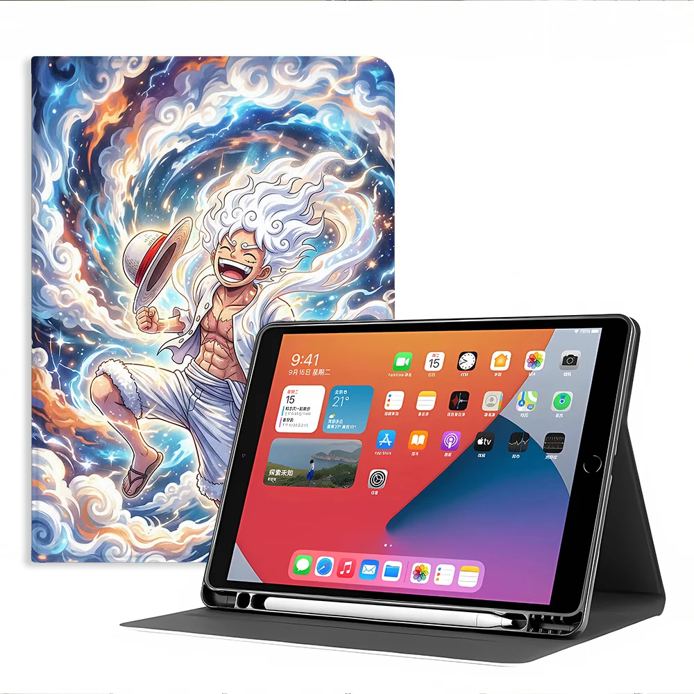 Case for Apple iPad Air 11 13 M4 M3 M2 A16 2026 10th 7/8/9th Pro11 13 with Pencil Slot Air 4/5/6th Comic One Pieces