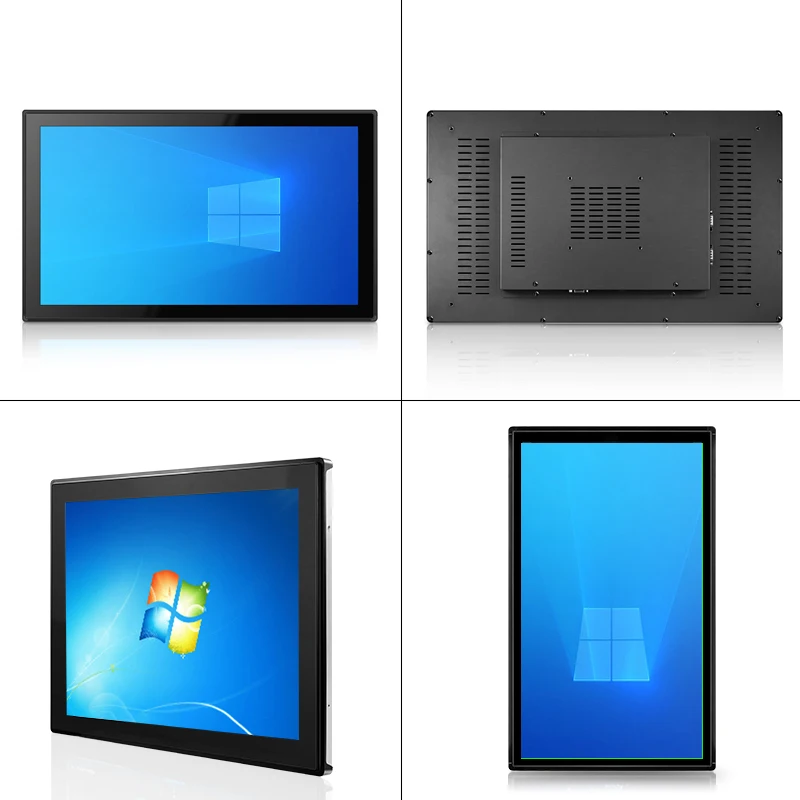 15.6 Inch Android 11 Win10 IPS SSD 4+32G Touch Screen Industrial All-in-One Panel PC With Capacitive Touch Custom Brightness