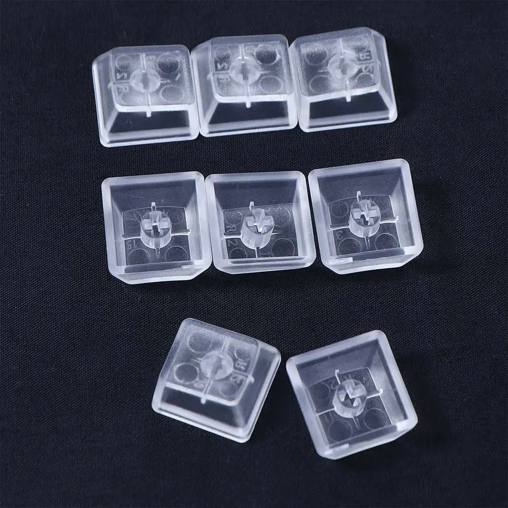 High Quality ABS Cherry Switches 10Pcs R4/R3/R2/R1 Backlit Keycaps Cherry Gateron Transparent Mechanical keyboard Keycaps