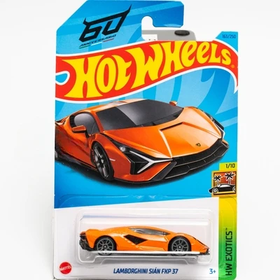 Lamborghini-coche Original de ruedas para niños, juguete en miniatura de Voiture, edición Go Anniversarid, 1/64