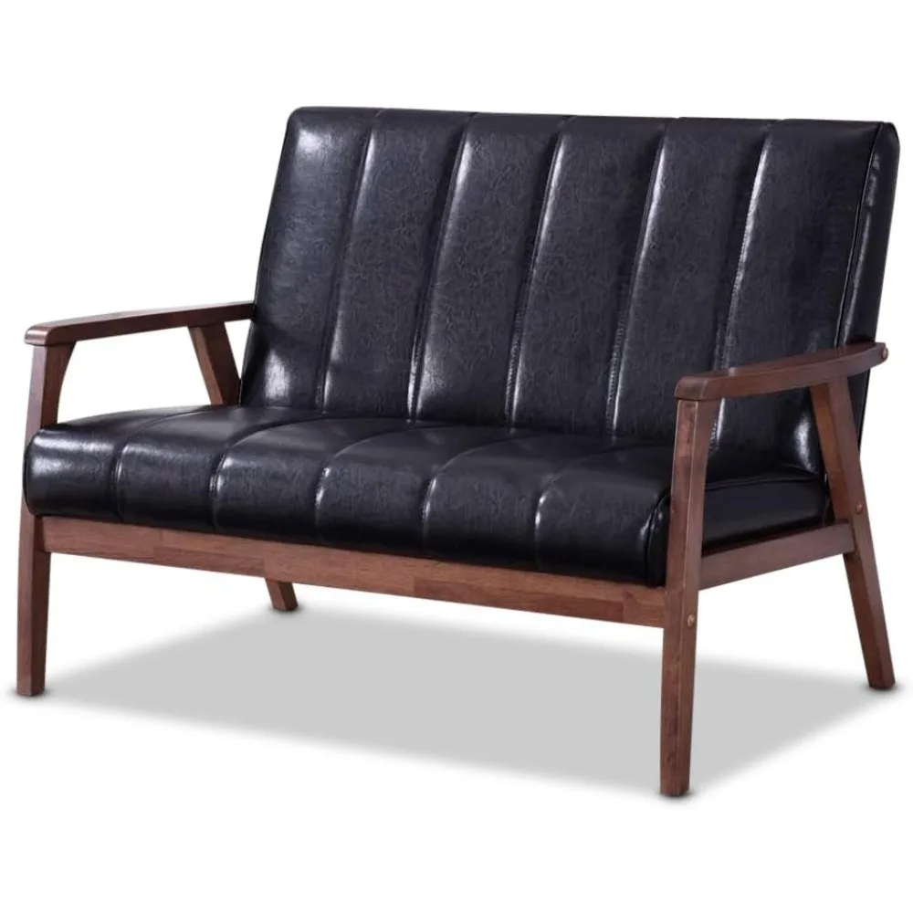 

BBT8011A2-Black Loveseat Love Seats, 29.45LX44.66WX31.59H, Черный