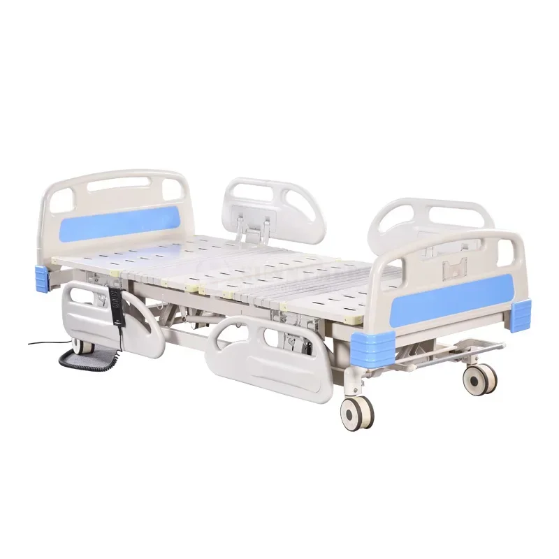 SY-R002A Hospital Furniture Clinic  Medical Nursing Care Bed Electric manual Hospital Bed Patient Bed 3 Function