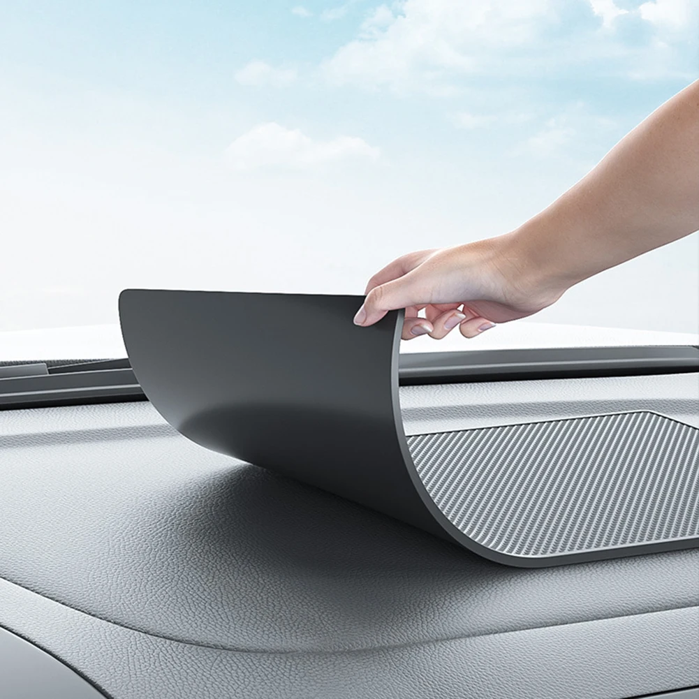سيارة سجادة ضد الإنزلاق لزجة المضادة للانزلاق منصات PVC في لوحة سيارة مقاومة للحرارة للهاتف حامل نظارات شمسية اكسسوارات السيارات الحلي