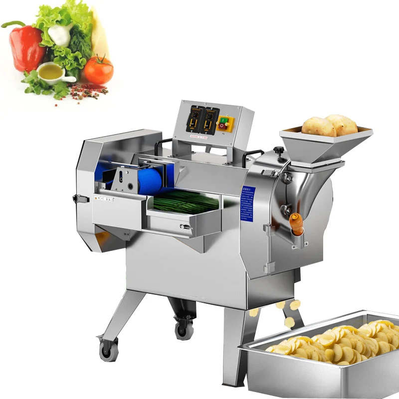 Dicing Machine Adjustable Thickness Automatic Parsley Vegetable Cutting Machine Leaf Stem Lettuce Vegetable Cutting Machine