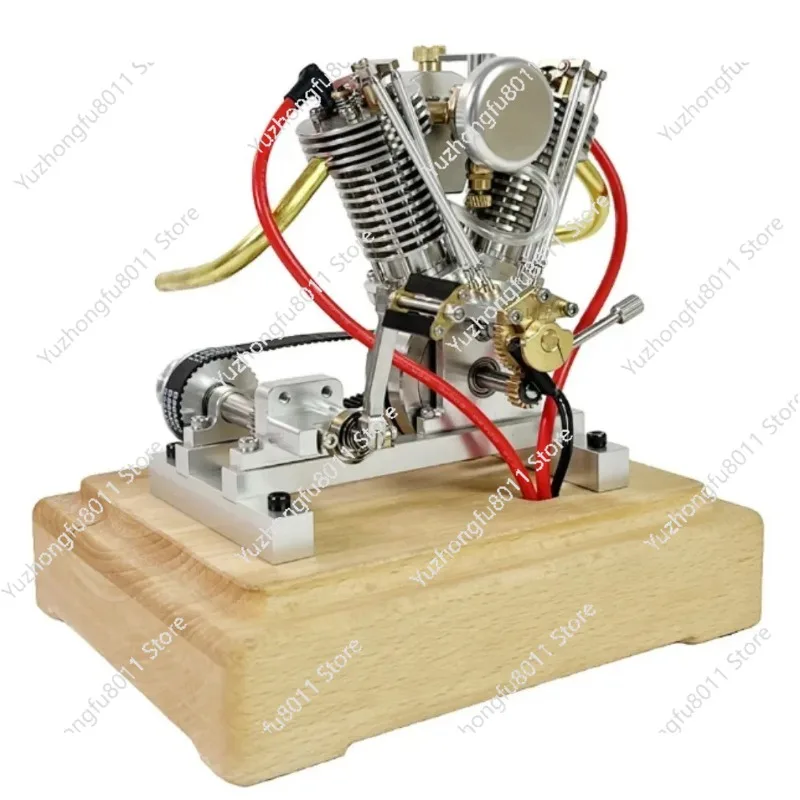 

Модель двигателя внутреннего сгорания V2 миниатюрная для образовательных и коллекционных целей