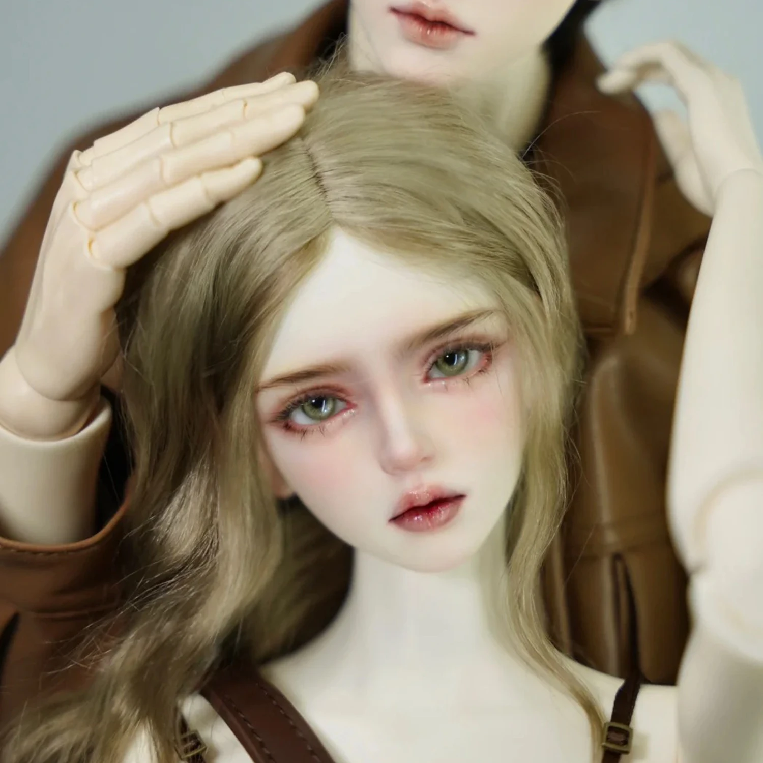 Ml stella bola articulada boneca cabeça 1/3 artesanal resina figura única presente de ano novo brinquedos presente dos namorados