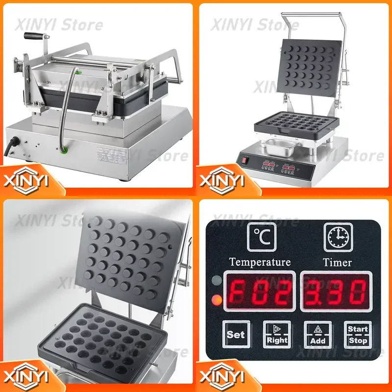 Commercial Egg Tart Shell Molding Machine 3200W 12 Piece Set Pastry Dough Molding Machine for Waffle Egg Tart Pastry