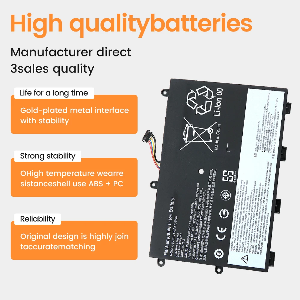 4600mah New For Lenovo Yoga 11E 45N1750 45N1751 45N1748 45N1749 Batteries+tools