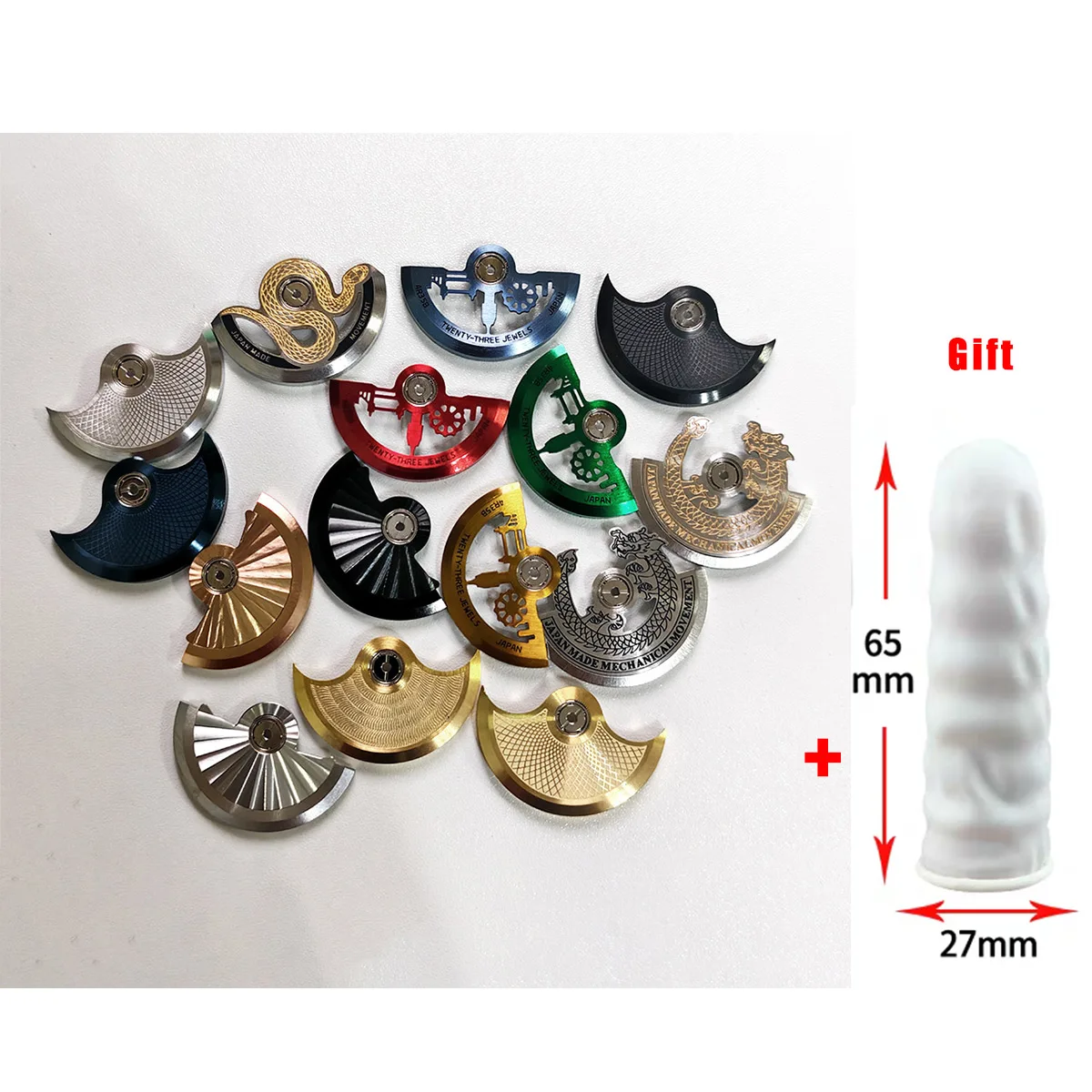 NH36 NH35 Movement Rotor Wacth Pendulum Fit for NH38 NH39 4R35 7S26 NH35 Movement Pendulum Oscillating