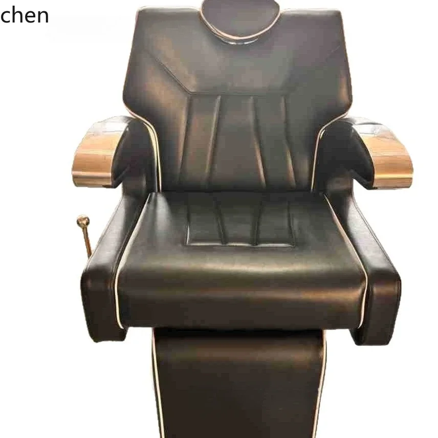 Men's Retro Oil Head Barber Chair Hair Salon Special Barber Shop Salon Haircut Chair