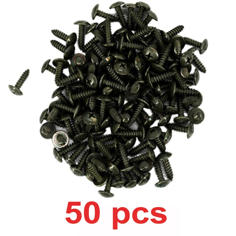 Zelftappende Schroeven Metalen Bevestigingsclip voor Auto Motor U-Type Clip met Schroef Anti-roest Bescherming Clip Schroef Ijzeren Plaat Kit
