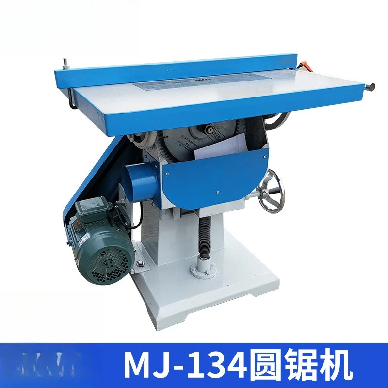 45 degree V groove saw table lifting adjustment, disc cutting machine sawing machine