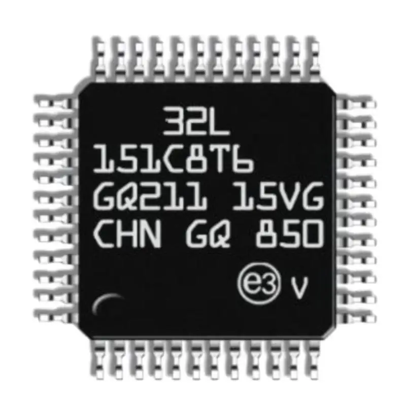 Freeshipping  100% nuevo original STM32L151C8T6TR STM32L151C8T6 STM32L151 STM32L 151C8T6 LQFP48