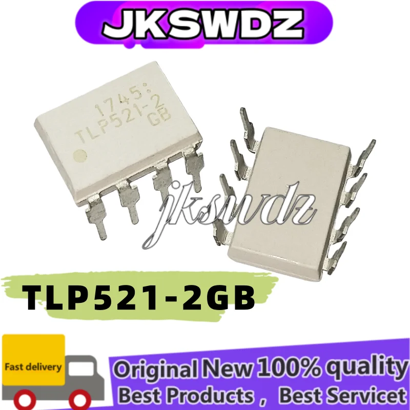 

10 pcs/lot TLP521-2GB, TLP521, TLP521-2, DIP-8 P521-2, optically coupled, in stock