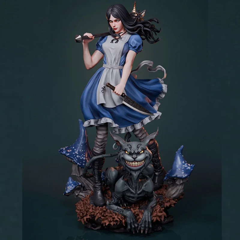 LinDeekin D258 Customized 3D Garage Kits Unpainted Figure GK Models White resin Unassembled Jigsaw puzzle of character models