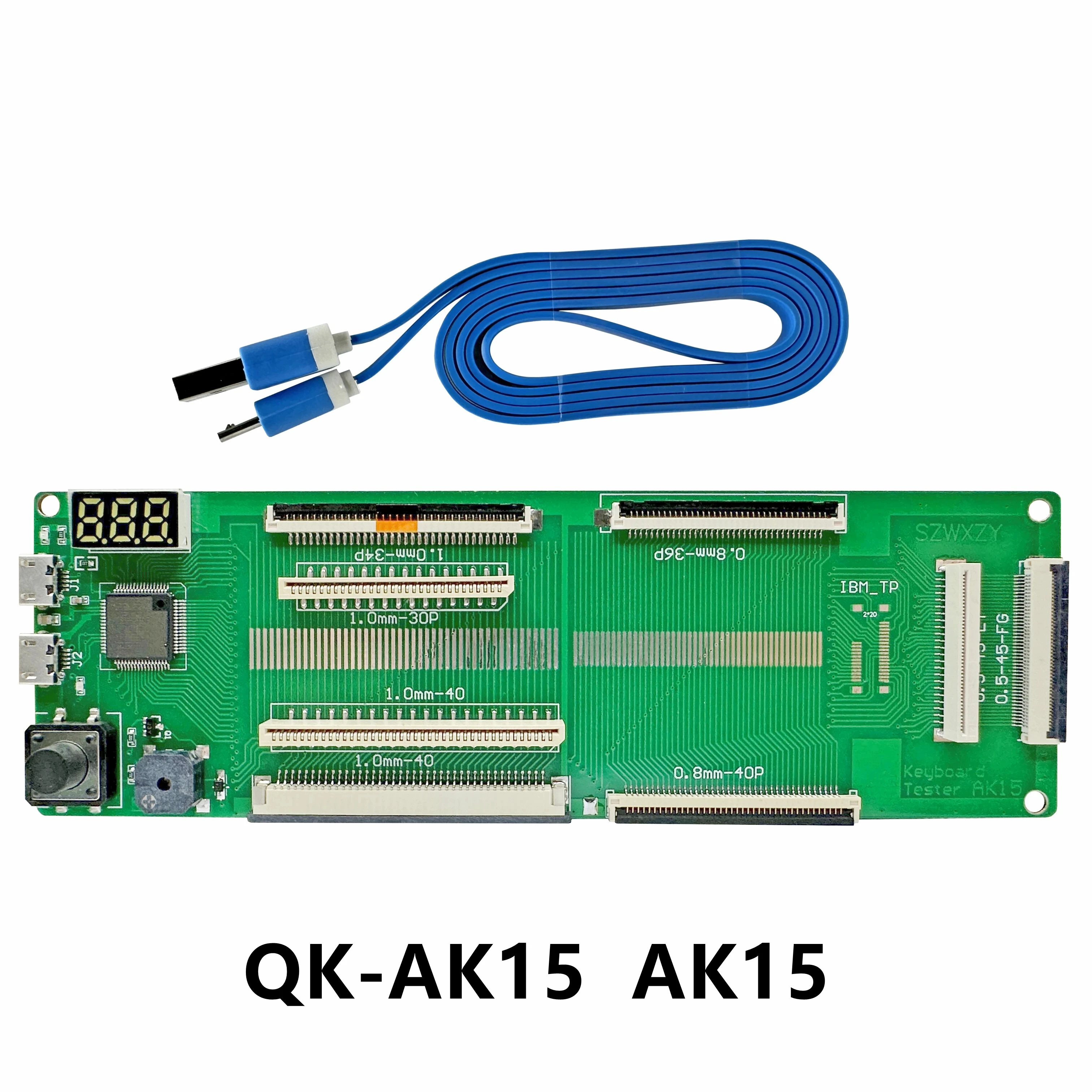 ¿Qué es el QK-AK15 y por qué es esencial para probar teclados de portátiles?
