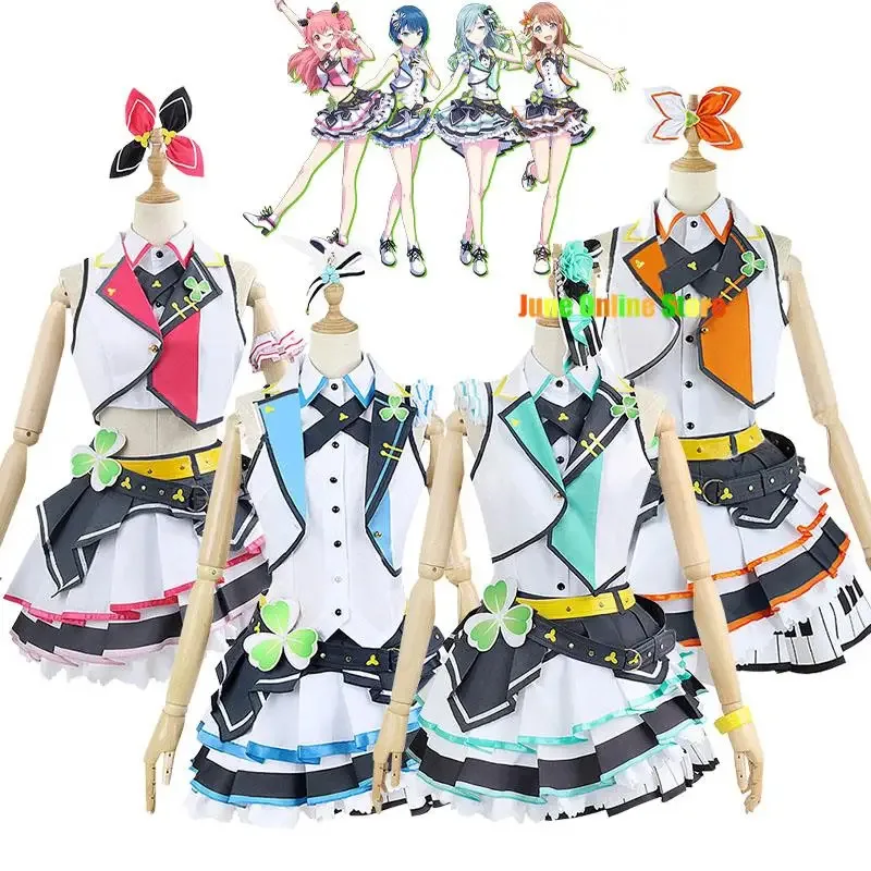 2025 yiyiProject Sekai المرحلة الملونة! الفذ. المزيد من القفز Hanasato Minor Momoi Airi Hinomori Shizuku Kiritani Haruka Cosplay