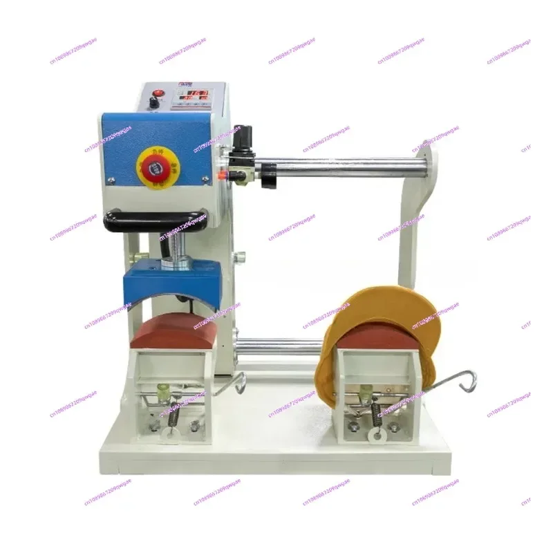 Semi automatic fully automatic hat hot press machine, rebound Cp machine, hat equipped with 40 pneumatic PLC flatbed printers