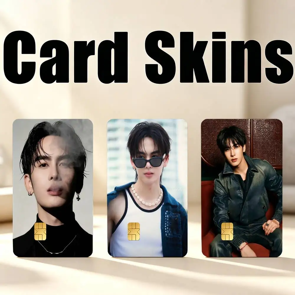 S-Santa Pongsapak PerthSanta 1Set 4Pcs Waterproof Card Skin Stickers for Credit Bus IC Cards