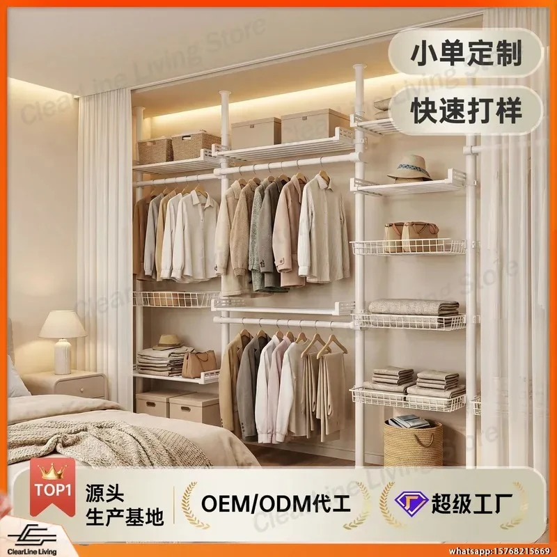 appendiabiti-da-terra-a-soffitto-per-camera-da-letto-armadio-corridoio-soggiorno-appendiabiti-a-parete-per-organizzazione-e-stoccaggio-capi-d'abbigliamento