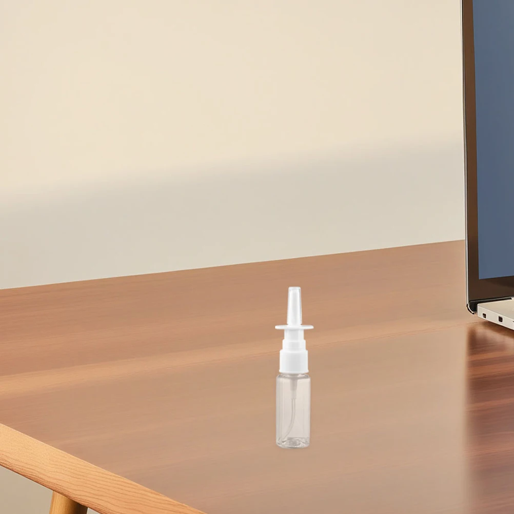 

10pcs Spray Bottle 10ml Compact Travel Nose Atomizer Reusable Mini Nasal Spray Bottles Lightweight Universal Neck Compatible
