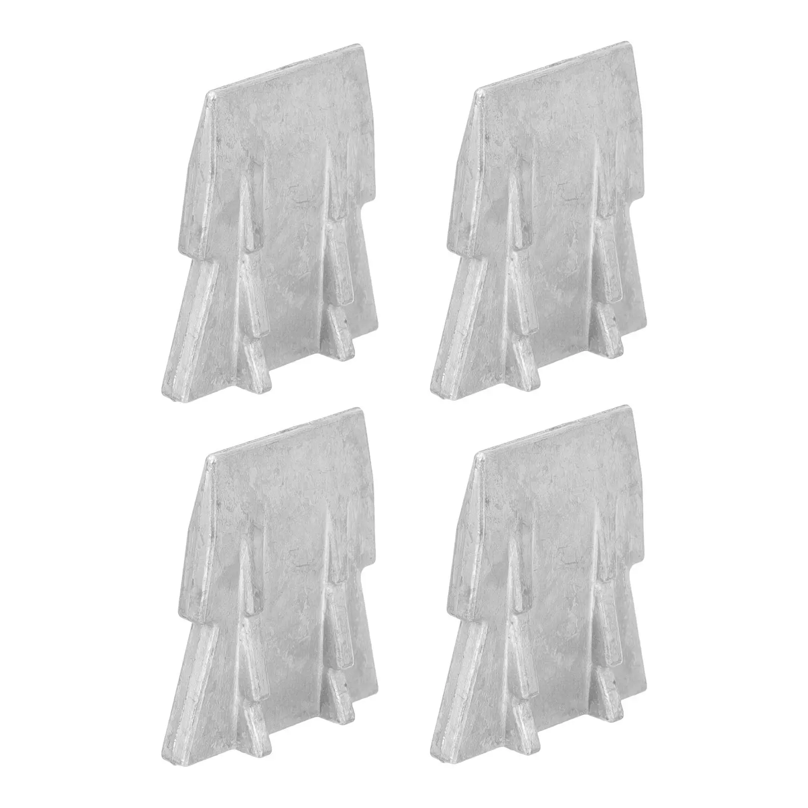 

4pcs Metal Wedges For Hammer Handle Splitting Iron Wedge Multifunctional Repair Tool Outdoor Home Use Installation Accessories