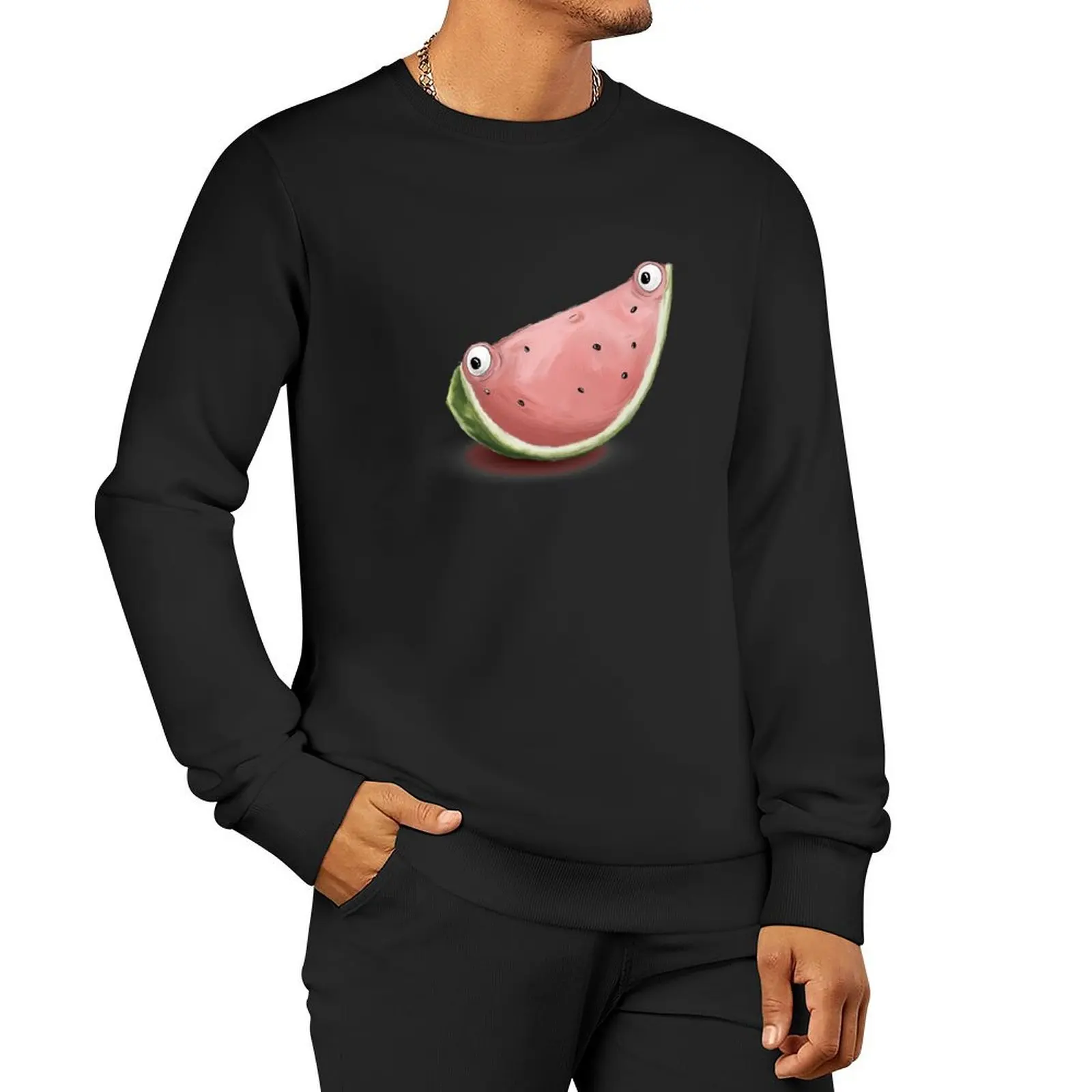 Concerned Watermelon Pullover Hoodie autumn autumn jacket men new in sweatshirts