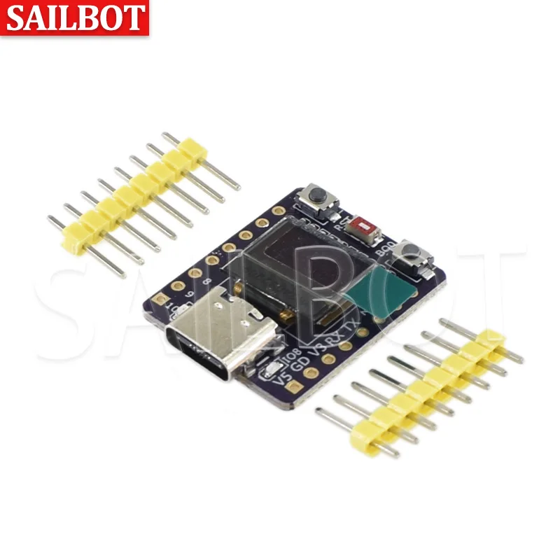 ESP32-C3 OLED Development Board With 0.42 Inch OLED Module Ceramic Antenna Wifi Bluetooth ESP32 Supermini Development Board