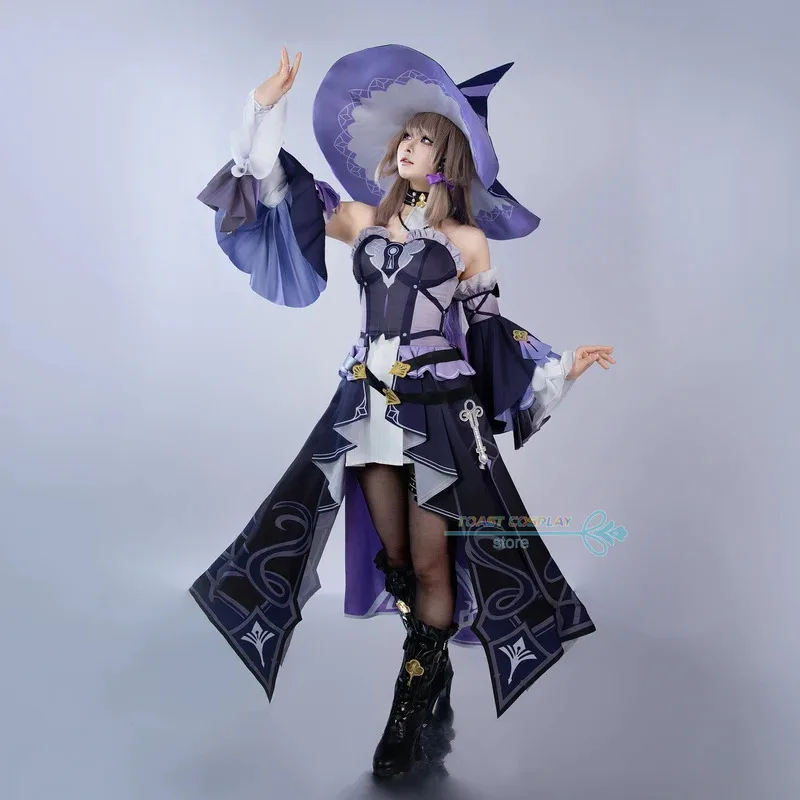 El juego de Cosplay Herta Honkai Star Rail The Herta, disfraz de Cosplay, trajes de juego de rol de fiesta de Anime, uniforme de vestido de Halloween