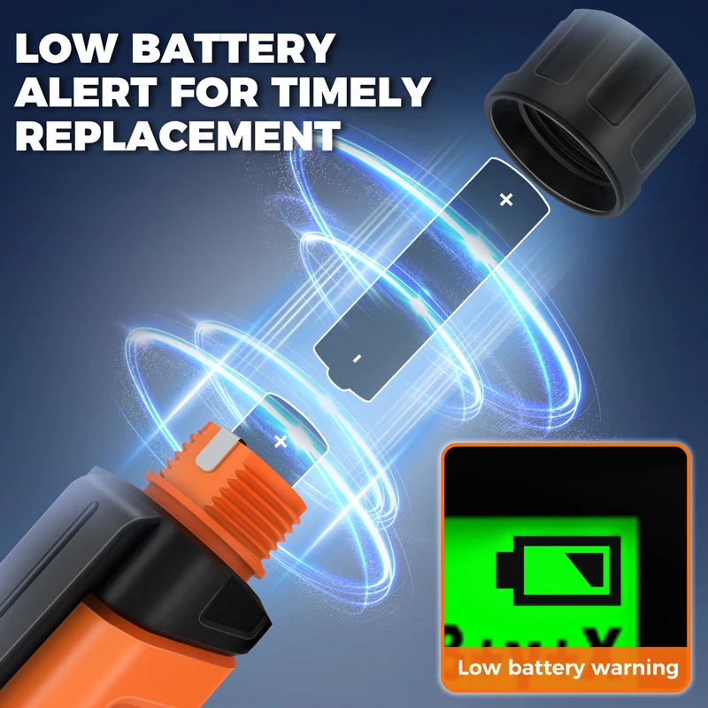 POROMETISTO ND01 Portable Nuclear Radiation Detector Pen REAL/AVG/ACC Geiger Counter for Beta Particles/γ-Rays/X-Rays Testing