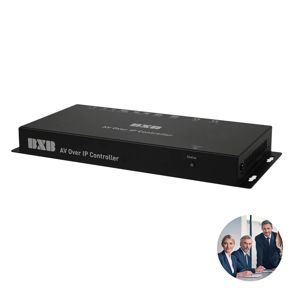 High Quality Analog to IP Encoder Onvif for Decoder, Suitable for Online Meetings and Conference Room Abbreviations