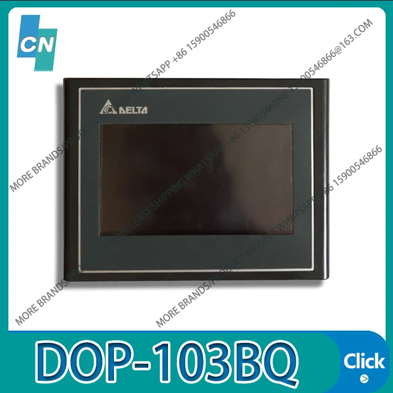 

Second-hand DOP-103BQ HMI touch screen 4.3 inch 480*272 Original Functional tested ok Fast Shipping