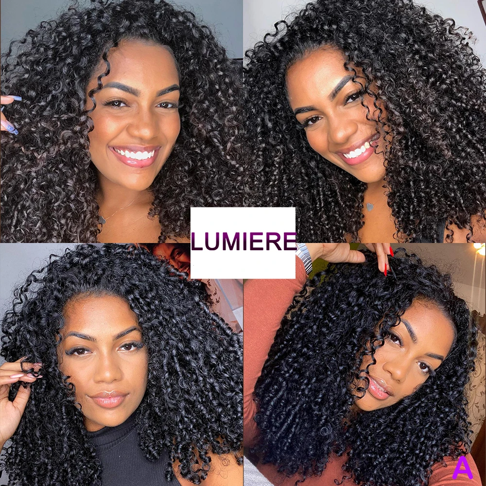 8-24Inch Mongolian Pixie Curly Human Hair Bundles Deal Bouncy Jerry Curly Hair Bundles Brazilian Raw Virgin Hair Weave Extension