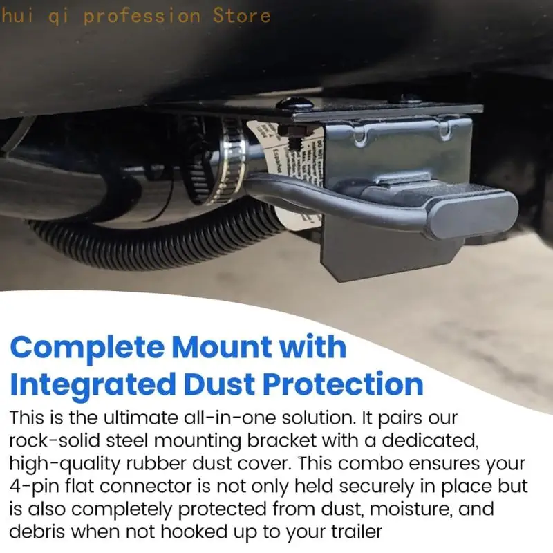 Eisen-Montagehalterung für 58301 58300 58200 Anhänger-Bremslicht-Kabelbaum H8WE – Detail 5