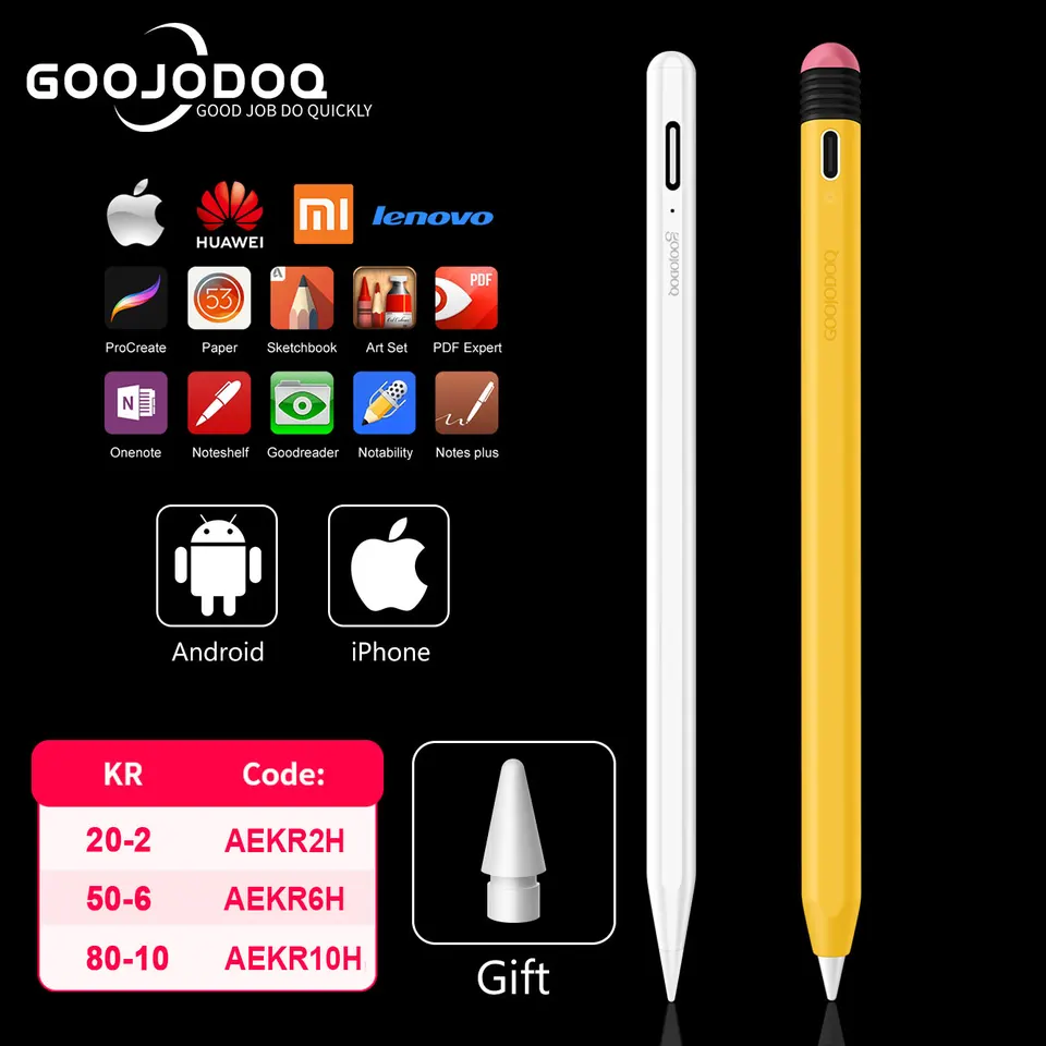 Universal Stylus Pen for Android IOS Tablet Pen for Apple Pencil 1