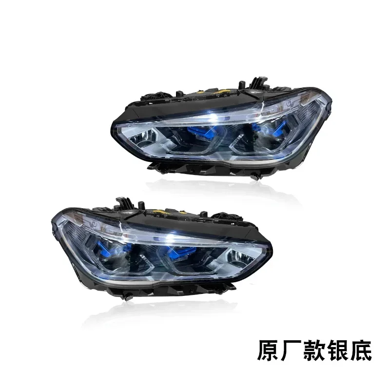 Car Accessories For BMW G05 X5 2019-2023 Upgrades Laser Front Lamp Assembly Head Lamp Auto Accessories Daytime Running Lights