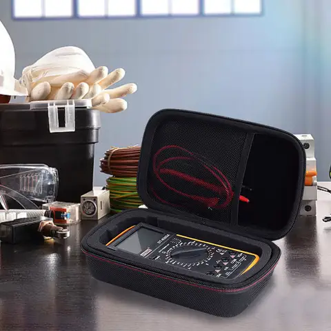 Hard Case Waterproof Digital Multimeter Bag Convenient Storage Carrying Travel Cover Pouch Bag Tool Accessories for Fluke