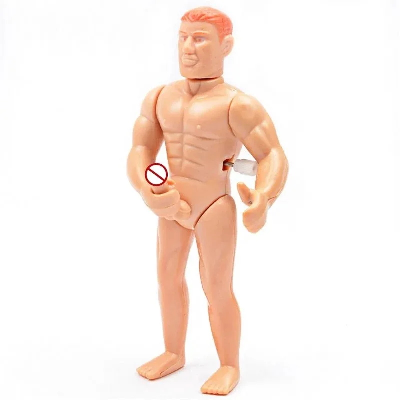 Novelty Funny Masturbating Man Figures Toy Wind Up Toy Prank Joke Gag For Over 14 Years Old Bachelor Party Clockwork Toys