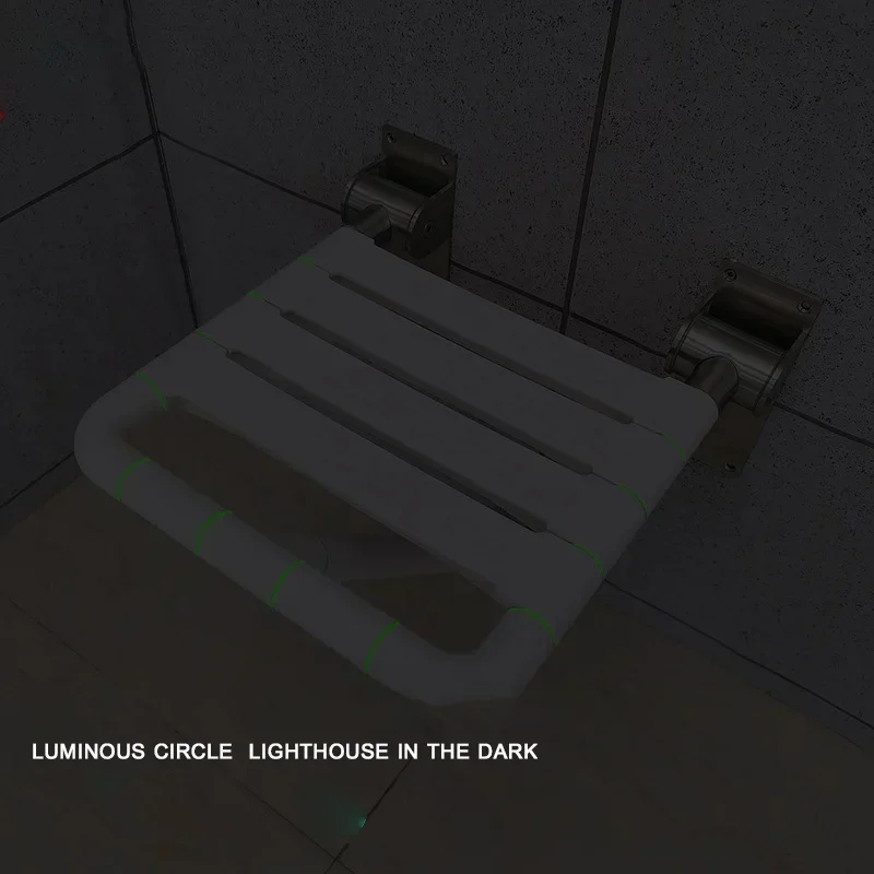 Hot SalesFoldable Wall Mounted Shower Chair Disability Elderly And Children Can Use Anti-slip For Bathroom