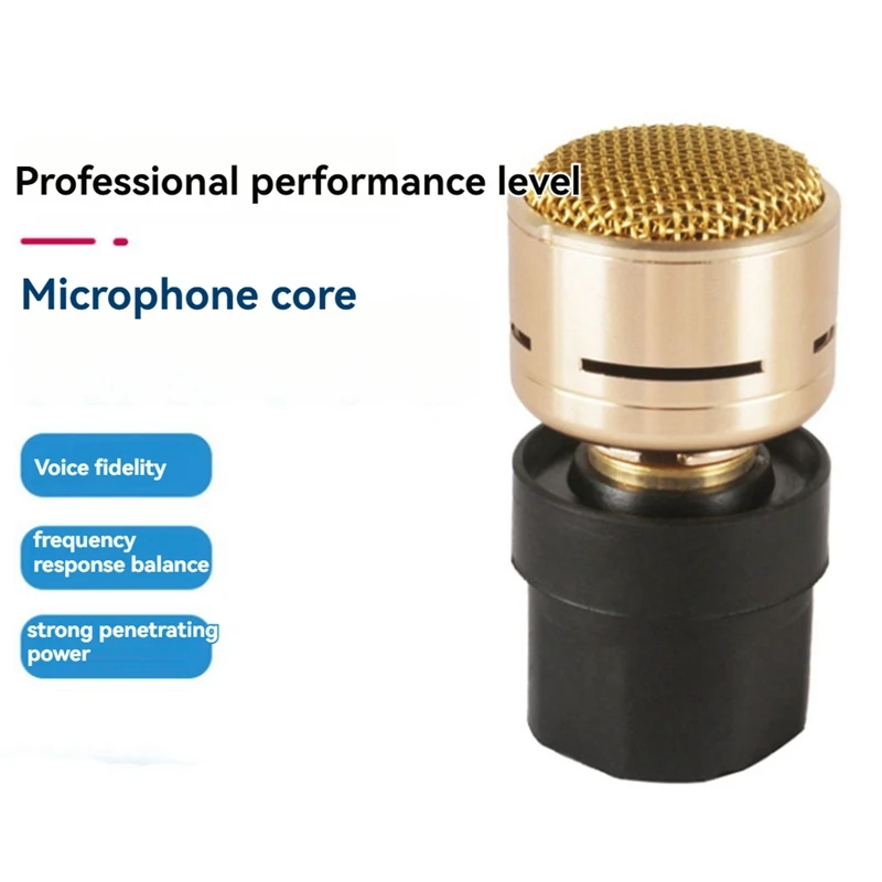 Profession Microphone Capsule Replacement Microphone Core High-Fidelity Voice Pickup,Mic Parts N-M182