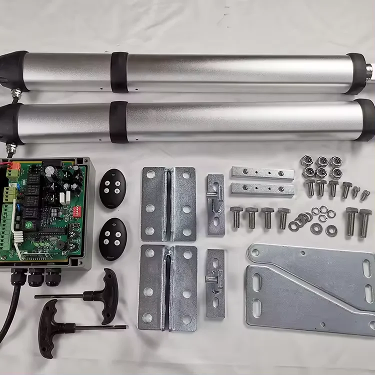 

2026 Hot Sale Remote control 200kg swing gate opener DC 12/24v motor with limit switch or stopper