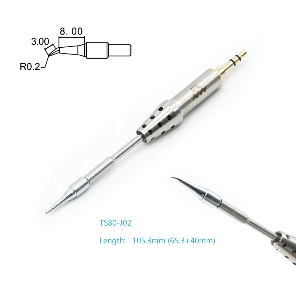 1 PCS TS80 Smart Soldering Iron Mini   Open Source   Electric    Tip