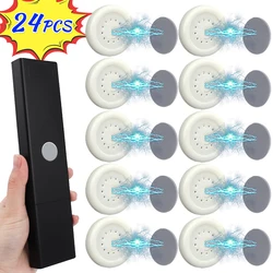 24/2Pcs Strong Magnetic Hooks Wall Mounted Anti-Lost Magnet Remote Control Holder Fridge Sticker For Home Storage Organizer Hook