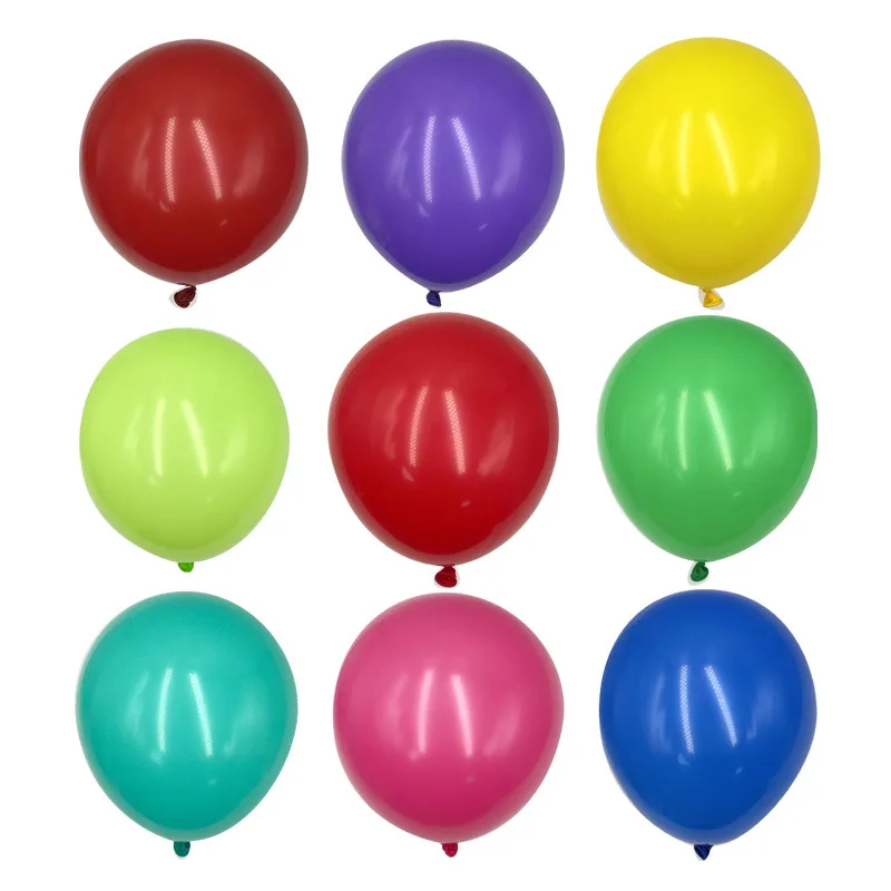 50/100 قطعة بالونات قوس قزح مستديرة ماتي بالون 5 بوصة الزفاف عيد ميلاد سعيد عطلة فريدة من نوعها DIY لوازم الديكور TMZ #6