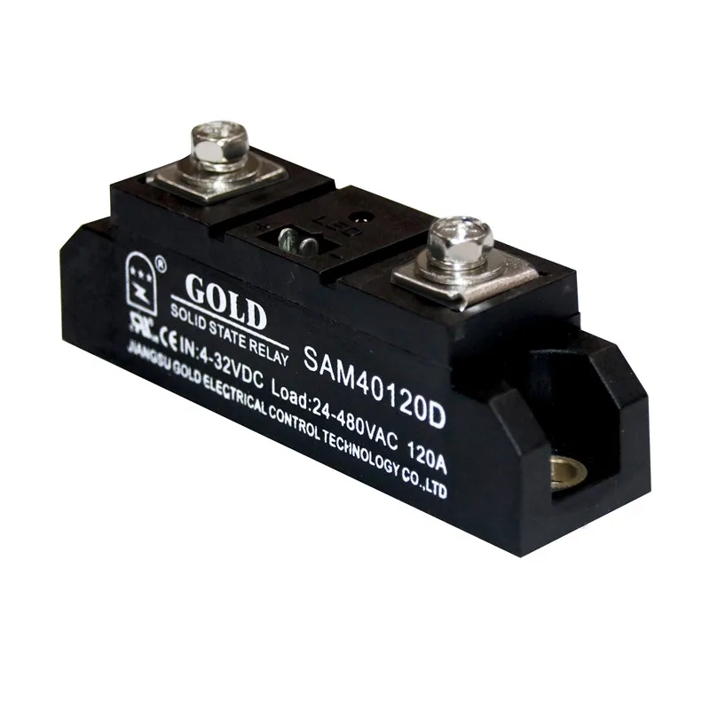 

Industrial grade single-phase solid state relay 150A SAM40150D DC controlled AC module