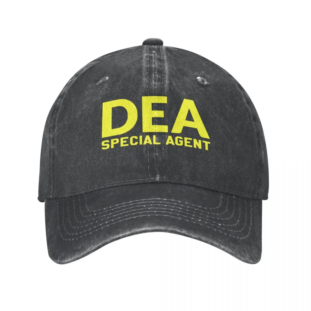 DEA Special Agent Washed Baseball Cap Narcotics Special Agent Vintage Hip Hop Hats Spring Female Male Outdoor Gym Snapback Cap