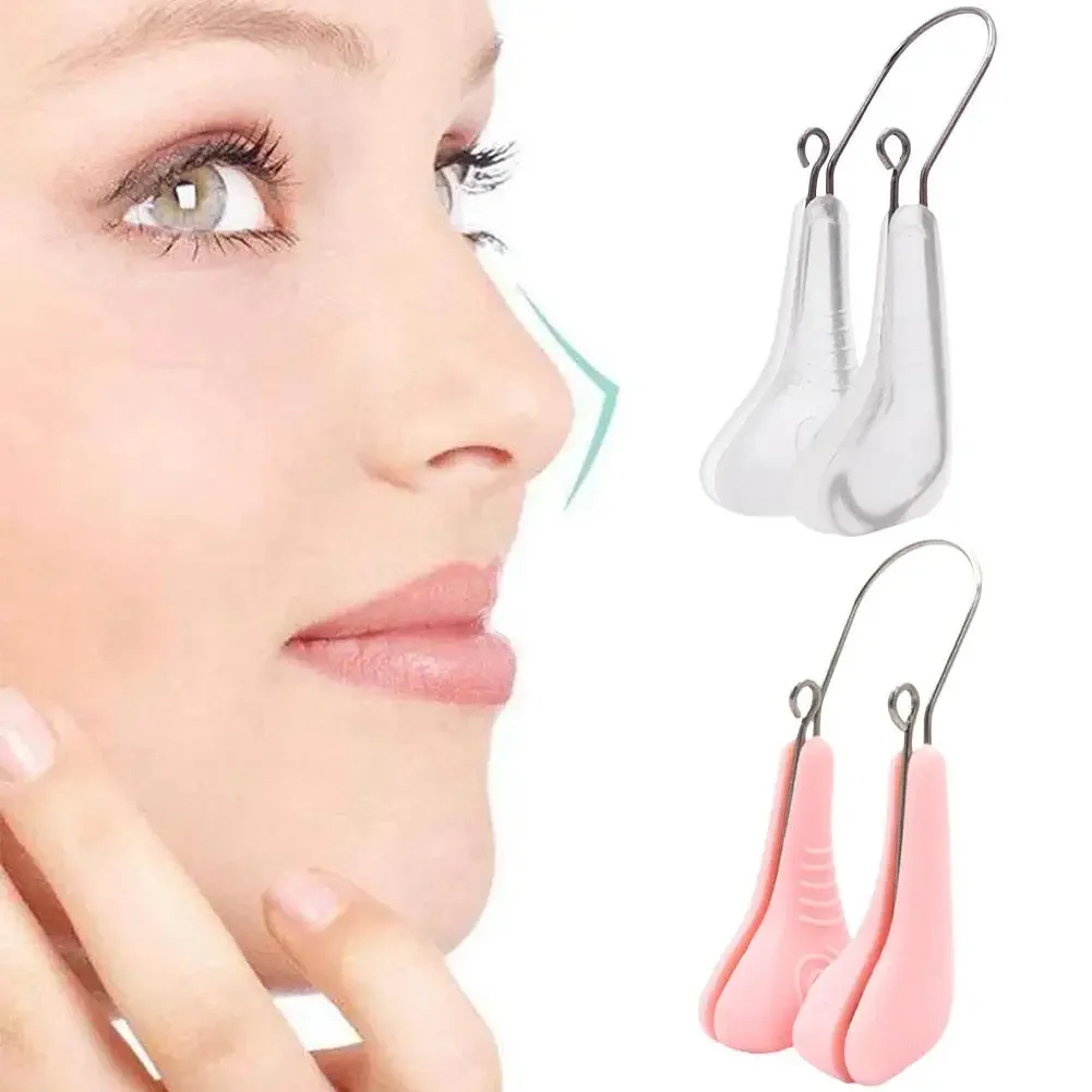 1Pc Nose Shaper Lifter Clip Nose Beauty Up Lifting Slimming Tools Straightener Corrector Nose Soft Rhinoplasty Bridge Device