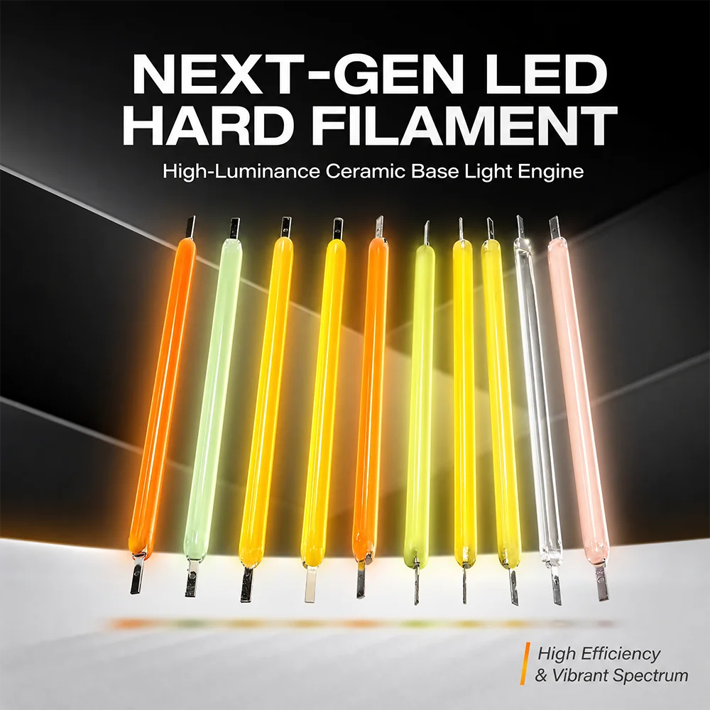 Lampadina a Filamento LED COB da 68mm 3V, Luci LED Edison Bianco Caldo/Freddo RGB per Decorazioni Domestiche, Arredamento di Stanze, Matrimoni e Feste