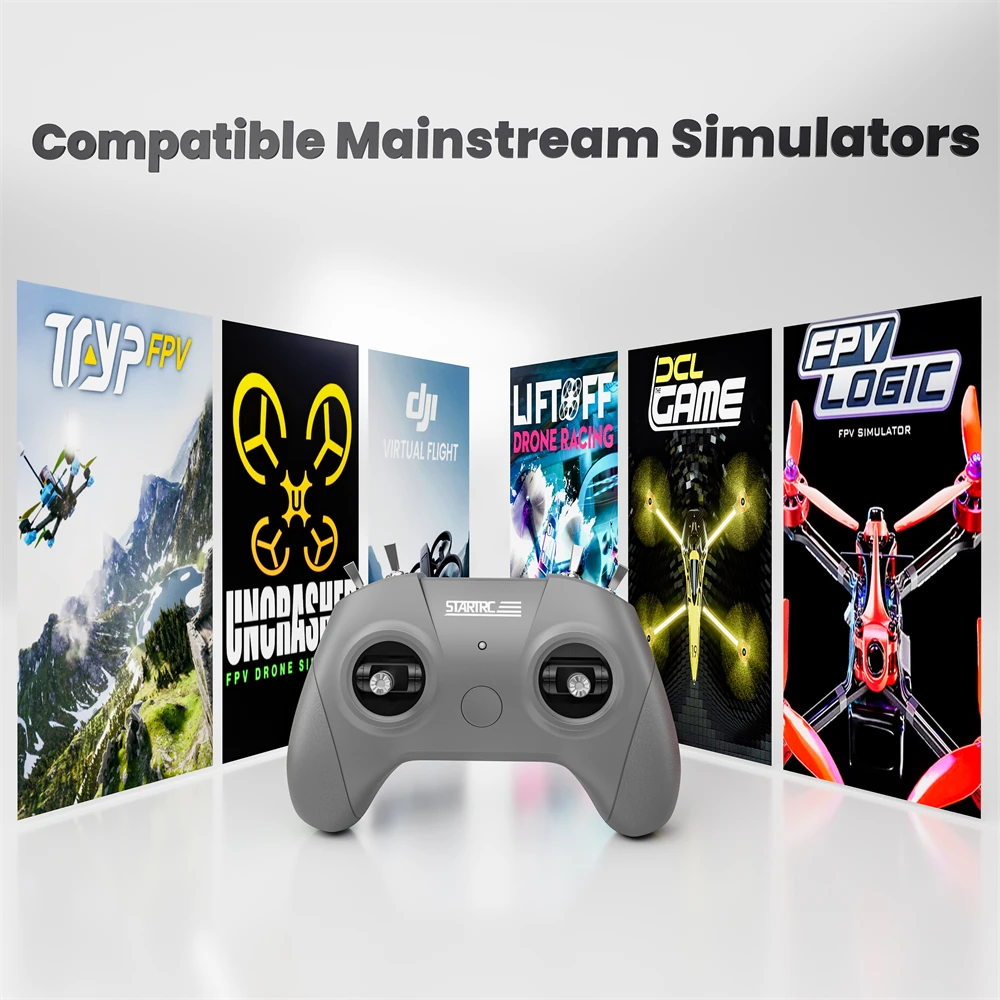 STARTRC Drone S8 Pro FPV Simulatore di volo Controller Sistema di allenamento di volo per DJI/LiftOff/DRL/DCL/Uncrash/TryP FPV Racer Drone