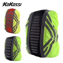 KoKossi 1Pcs Outdoor Waterproof Cover Climbing Cycling Hiking Backpack 20-55L Cover Rain Cover Night Reflective Strip Dust Cover